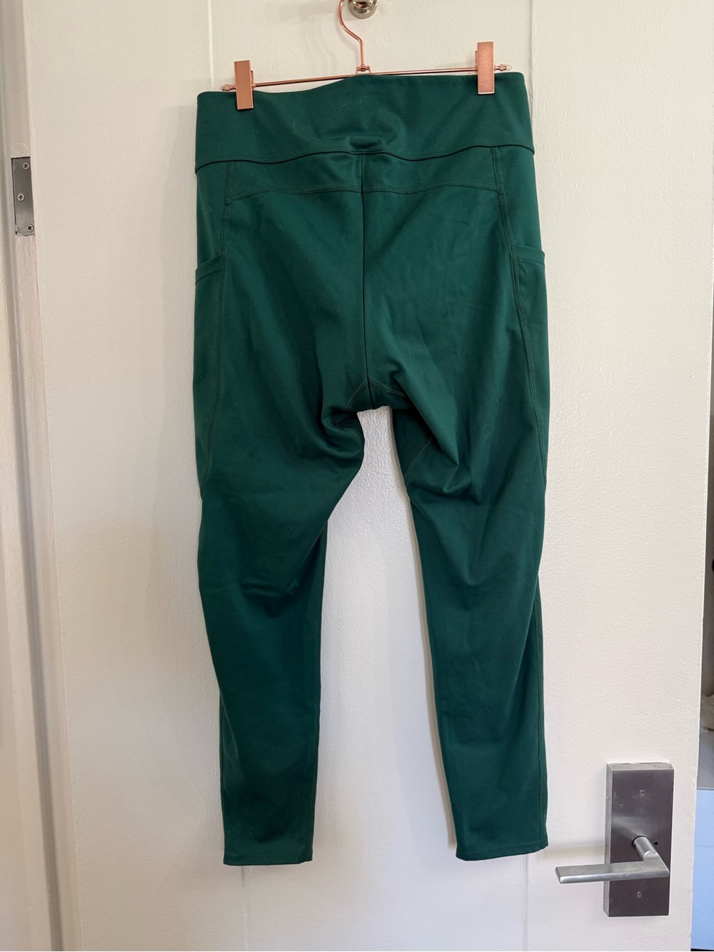 RARE Gnara Go Free 7/8 Leggings - Spruce Green - Large - Picture 9 of 10